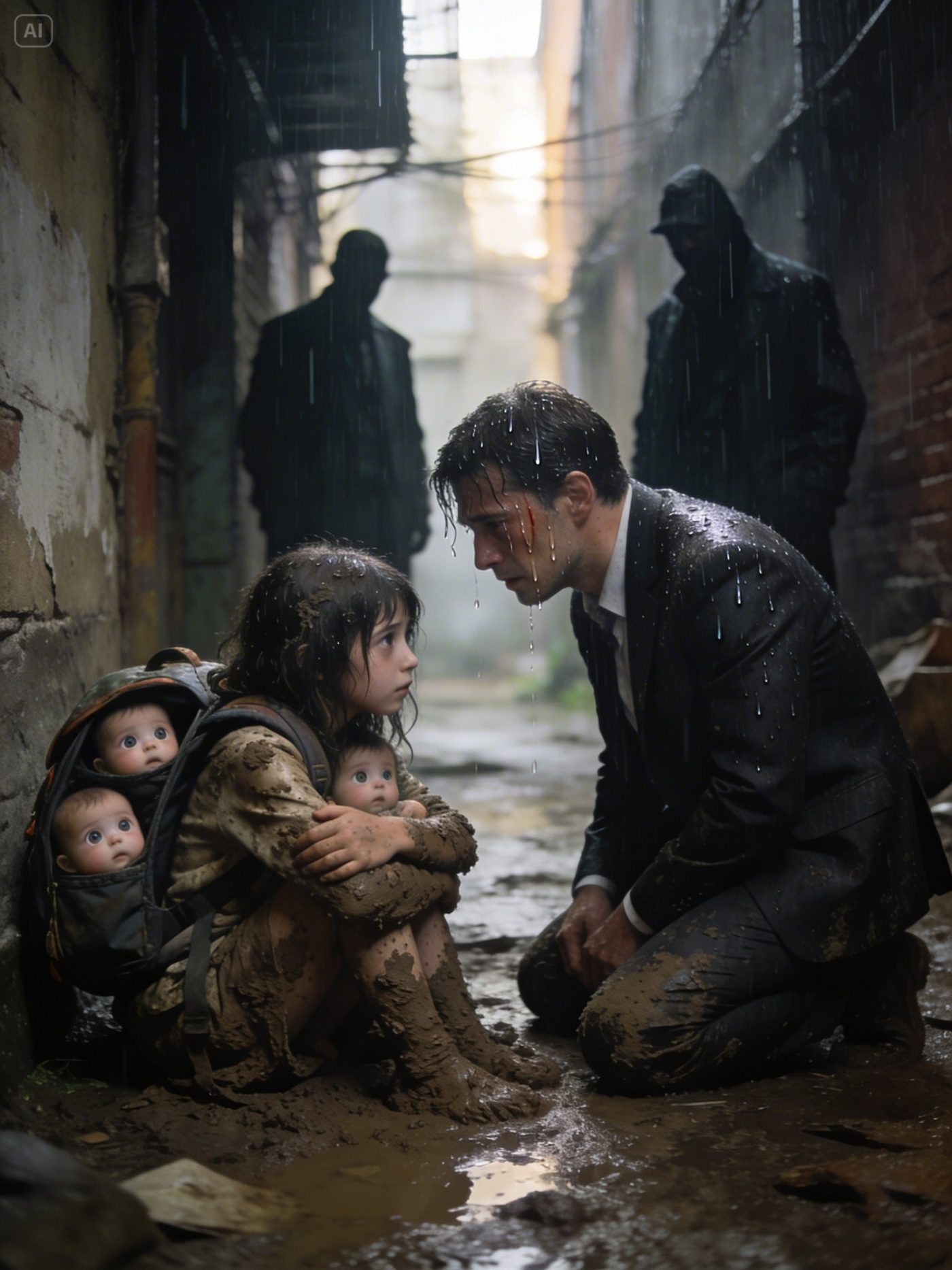 Biedna dziewczyna znajduje porzucone trojaczki… nieświadome, że są zaginionymi dziećmi milionera