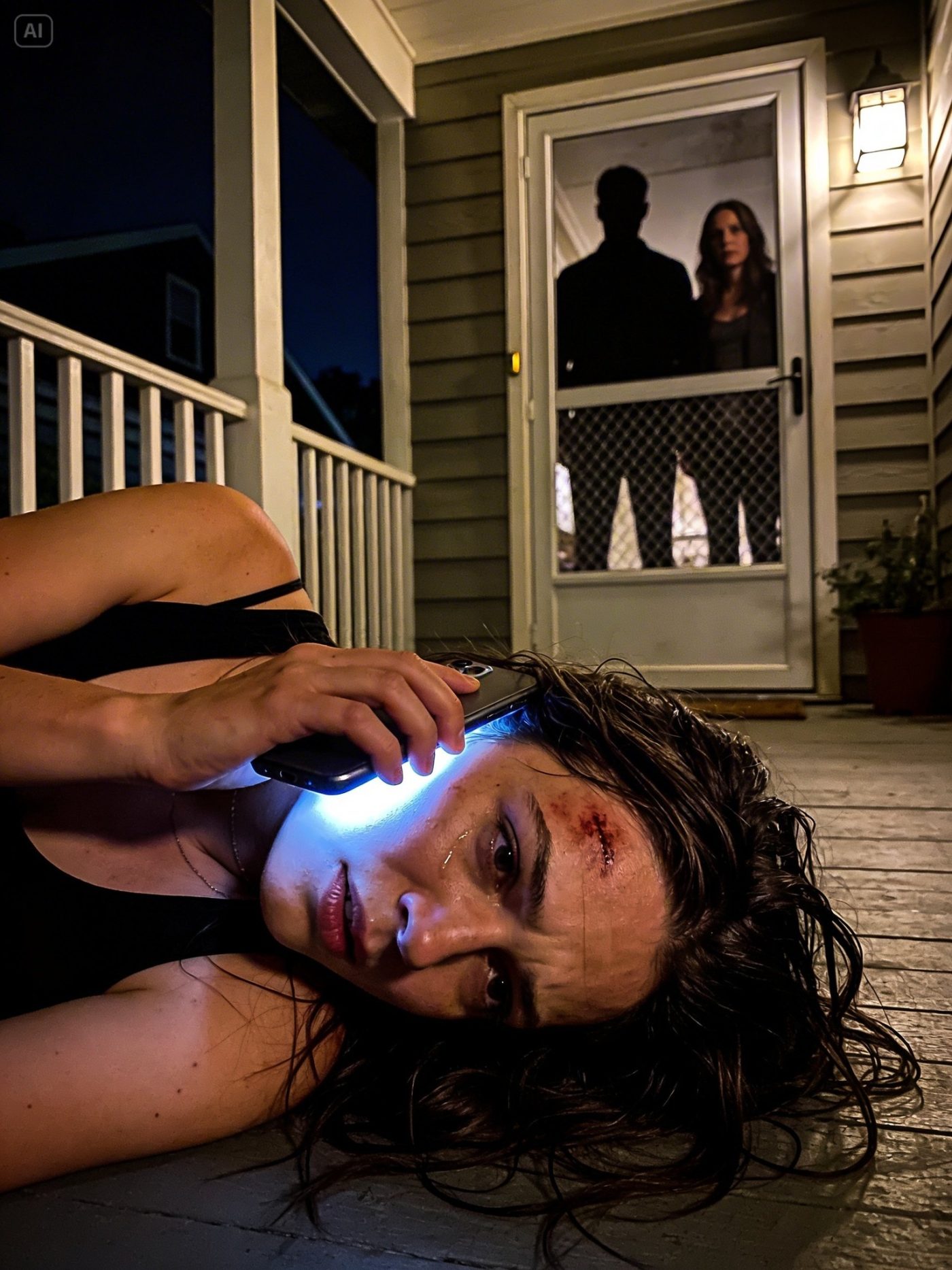 Jej mąż i jego siostra uderzyli ją w twarz i wywlekli za włosy – jeden telefon później