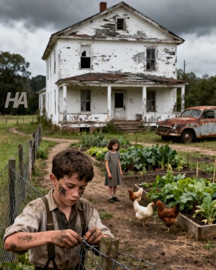 TWÓJ OJCIEC PORZUCIŁ CIĘ DO GNIJĄCEGO DOMU… WIĘC ZMIENIŁEŚ GO W FARMĘ WARTĄ MILION DOLARÓW I ZNISZCZYŁEŚ JEGO PLAN POWROTU