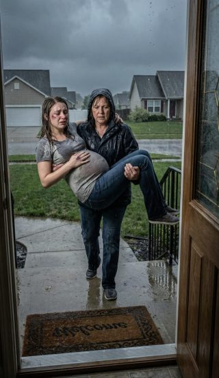 O 5 RANO MOJA CÓRKA ZAPUKAŁA DO MOICH DRZWI – POBITA, Z ŁZAMI, W DZIEWIĄTYM MIESIĄCU CIĄŻY.