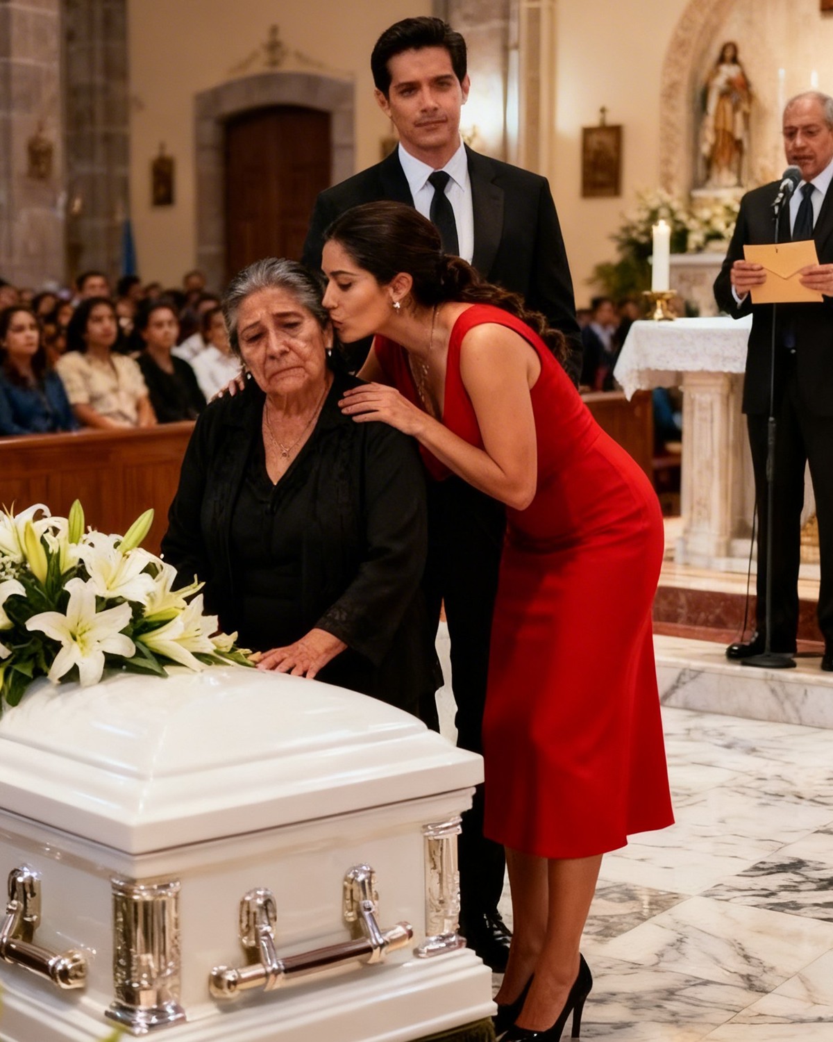 Na pogrzebie mojej córki mój ukochany szepnął mi: „Wygrałam”… aż do momentu, gdy prawnik poprosił o ciszę i odczytał testament.