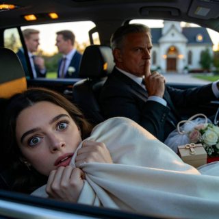 Rankiem przed ślubem mojej siostry nasz kierowca powiedział cicho: „Połóż się na tylnym siedzeniu i przykryj się kocem. Musisz to usłyszeć”. Odmówiłem, ale nalegał: „Zaufaj mi”. Pół godziny później usłyszałem…