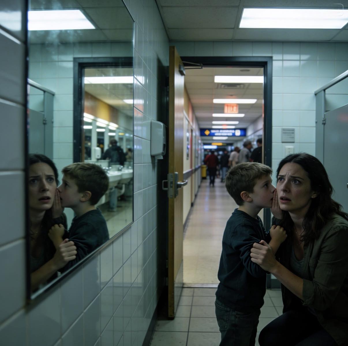 Podczas naszej rodzinnej wycieczki mój ośmioletni syn złapał mnie za rękę.