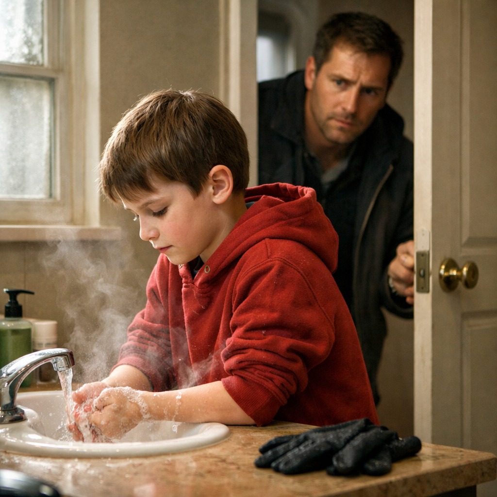 Mój siostrzeniec zamieszkał ze mną na całe lato. Od pierwszego dnia nosił czarne rękawiczki. Każdego dnia. Nawet w domu. Kiedy w końcu o to zapytałam, uśmiechnął się lekko, wyćwiczonym uśmiechem i powiedział: „Wujku… po prostu mam wrażliwe dłonie”. Na początku nie naciskałam. Ale pewnego ranka cicho otworzyłam drzwi łazienki. Stał przy umywalce. Rękawiczki były zdjęte. A kiedy zobaczyłam jego dłonie… serce mi o mało nie stanęło.
