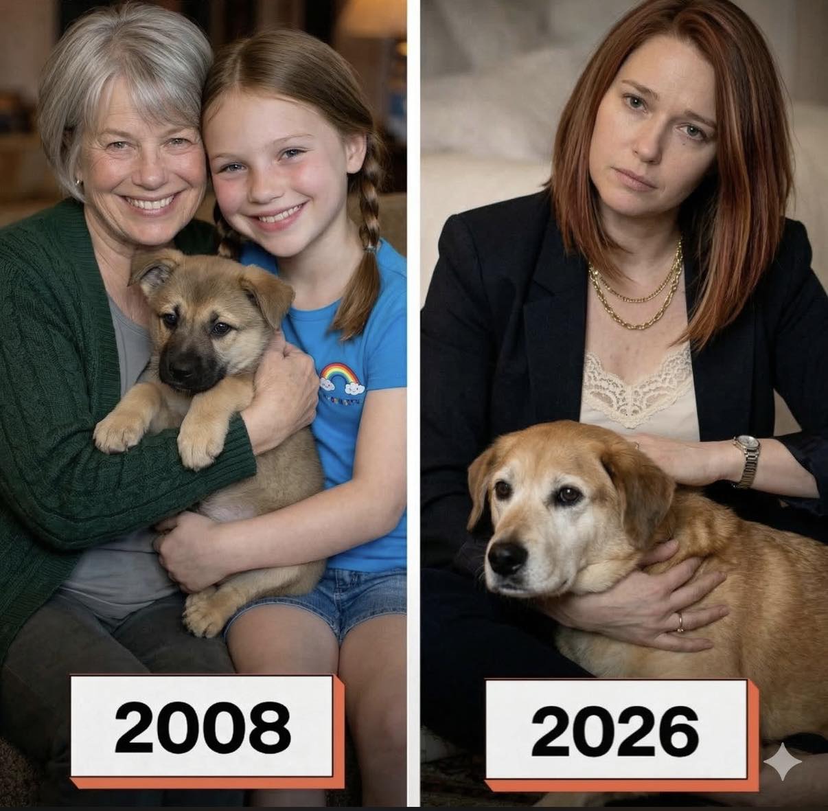 Mój kuzyn odziedziczył po mojej babci 100 000 dolarów… dostałem tylko jej starego psa – dopóki jej obroża nie ujawniła skrywanego sekretu