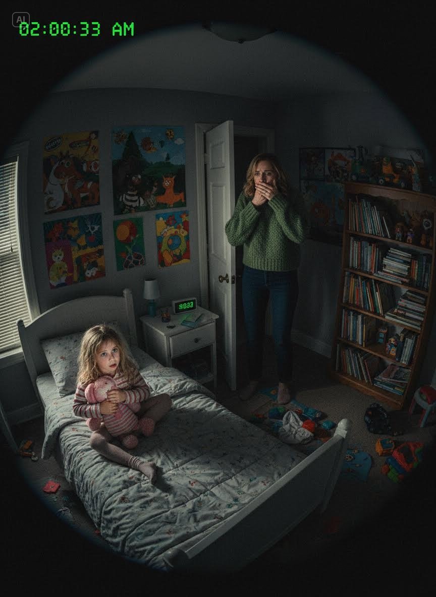 Moja ośmioletnia córka ciągle mi powtarzała, że ​​jej łóżko jest „za ciasne”. O drugiej w nocy kamera w końcu pokazała mi dlaczego.