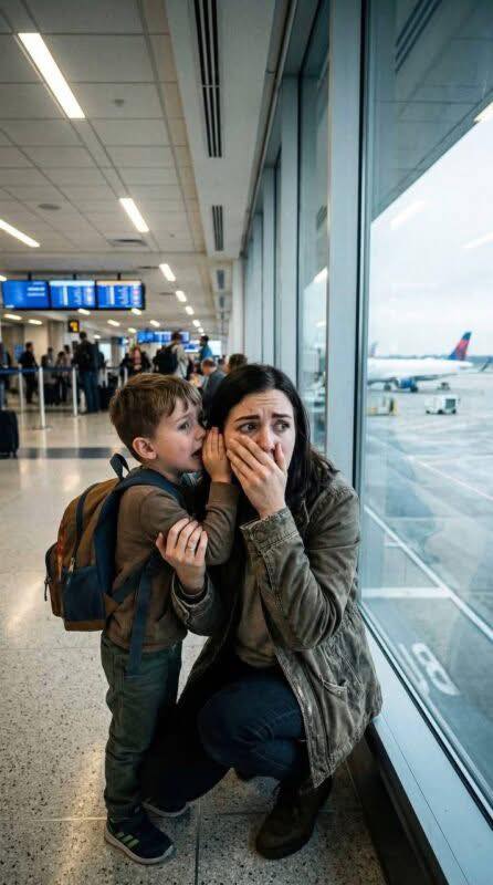Kiedy mój mąż wsiadł do samolotu w podróż służbową, mój sześcioletni syn nagle wyszeptał: „Mamo… Nie możemy wrócić do domu. Słyszałem dziś rano, że tata planuje dla nas coś złego”. Więc się schowaliśmy…