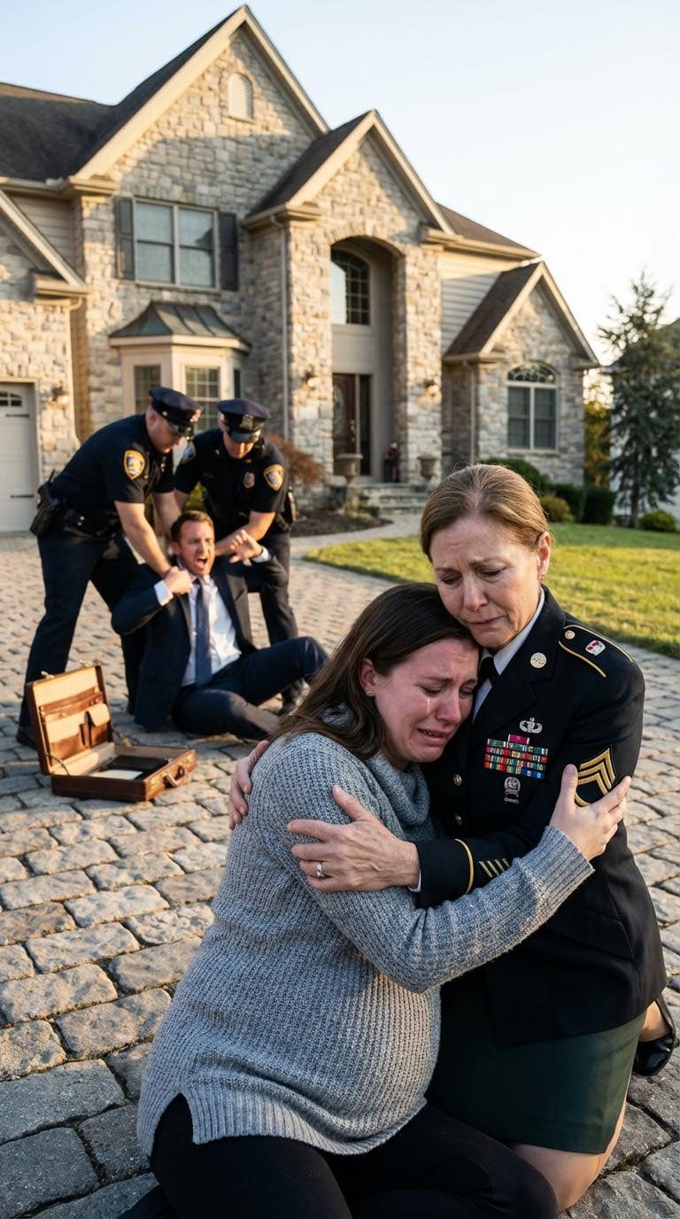 Nigdy nie powiedziałam zięciowi, że jestem emerytowanym dowódcą sił specjalnych. Kiedy odwiedziłam córkę na święta, wypchnął mnie ze swojej rezydencji i szyderczo rzucił: „Trzymaj się z daleka – pobrudzisz mi dom”. Przełknęłam obelgę dla dobra córki. Ale o pierwszej w nocy padła na ziemię u moich drzwi – z posiniaczoną twarzą i podartymi ubraniami. „Mamo” – szlochała – „on mnie pobił… żeby jego pani mogła się wprowadzić”. Przytuliłam ją mocno i wyszeptałam: „On się z tym nie upora”.