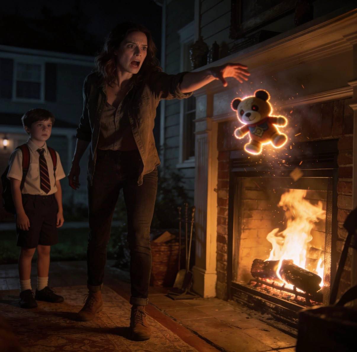 Kiedy mój syn wrócił ze szkoły, znalazłem w jego plecaku małą pluszową zabawkę.