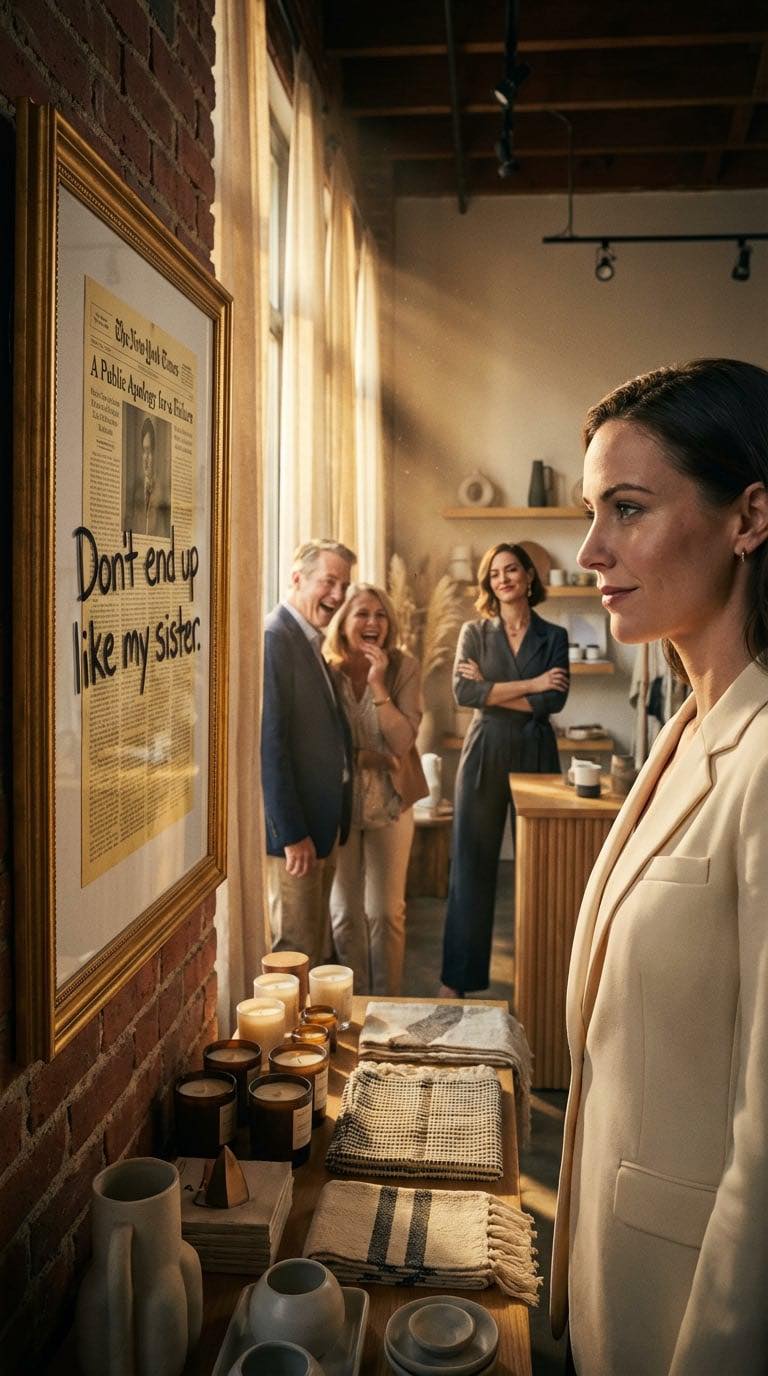 W Dzień Matki moja mama kupiła całostronicowe ogłoszenie w lokalnej gazecie, żeby publicznie „przeprosić za wychowanie nieudacznika” – mnie. Ujawniła wszystko: moje paski wypłaty, stare świadectwa szkolne, historię kredytową, a nawet adres domowy. Tata kupił 100 egzemplarzy i wysłał je do krewnych, współpracowników… nawet do mojego szefa. Moja siostra oprawiła artykuł w ramkę i powiesiła go w swoim sklepie z podpisem: „Nie skończ jak moja siostra”. Uśmiechnęłam się tylko. Kilka tygodni później… stracili wszystko.