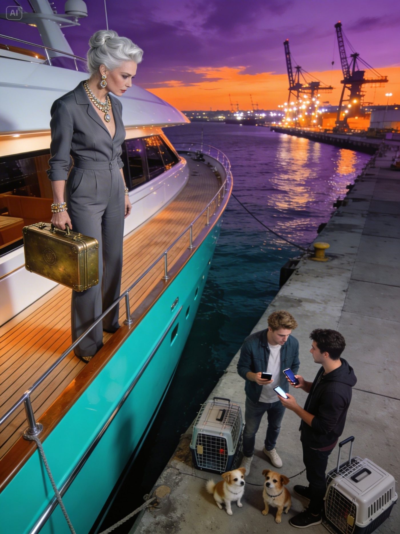 Po pogrzebie męża nikomu nie powiedziałam o bilecie, który kupiłam na roczny rejs. Tydzień później syn powiedział mi: „Teraz, kiedy tata nie żyje, będziesz opiekować się naszymi nowymi zwierzakami za każdym razem, gdy będziemy podróżować”.