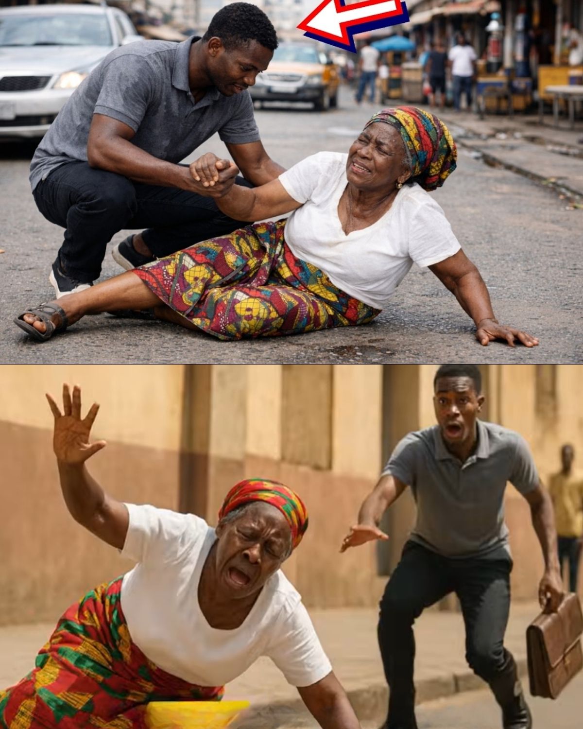 Pomógł biednej starszej kobiecie na ulicy, nie wiedząc, że jest ona dyrektorem generalnym dużej firmy.