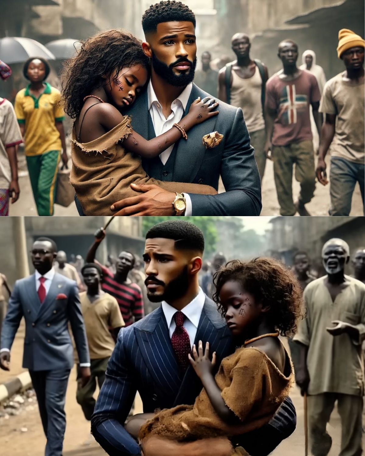 Miliarder zobaczył biedną dziewczynę, która była półżywa i nosiła jego naszyjnik, który dał komuś lata temu