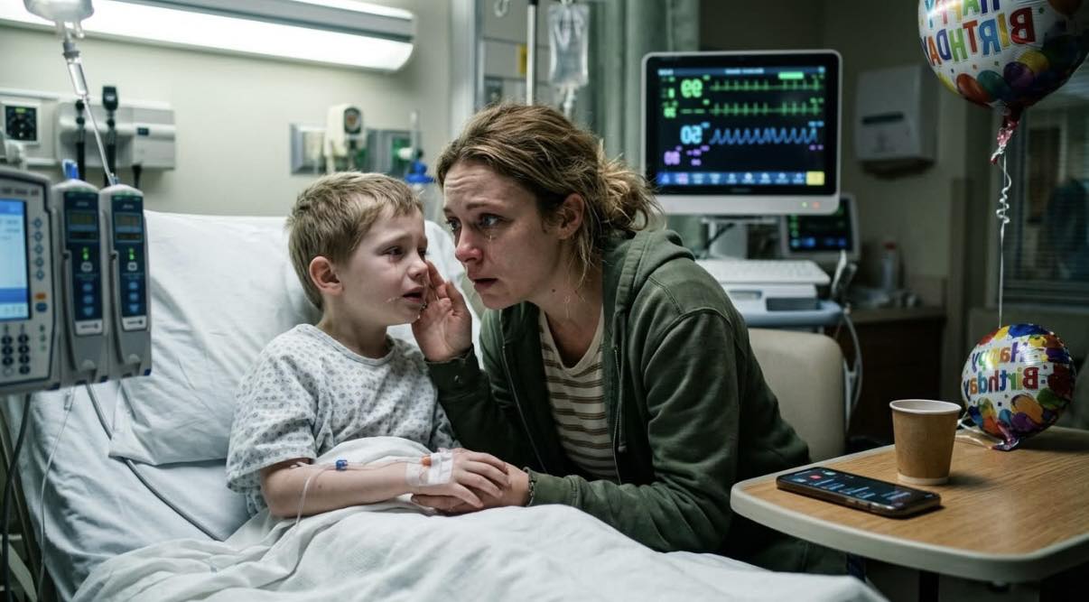 Mój syn leżał na oddziale intensywnej terapii po wypadku, kiedy mama zadzwoniła do mnie i powiedziała: „Jutro są urodziny twojej siostry. Przyjdź i pomóż mi się przygotować”.