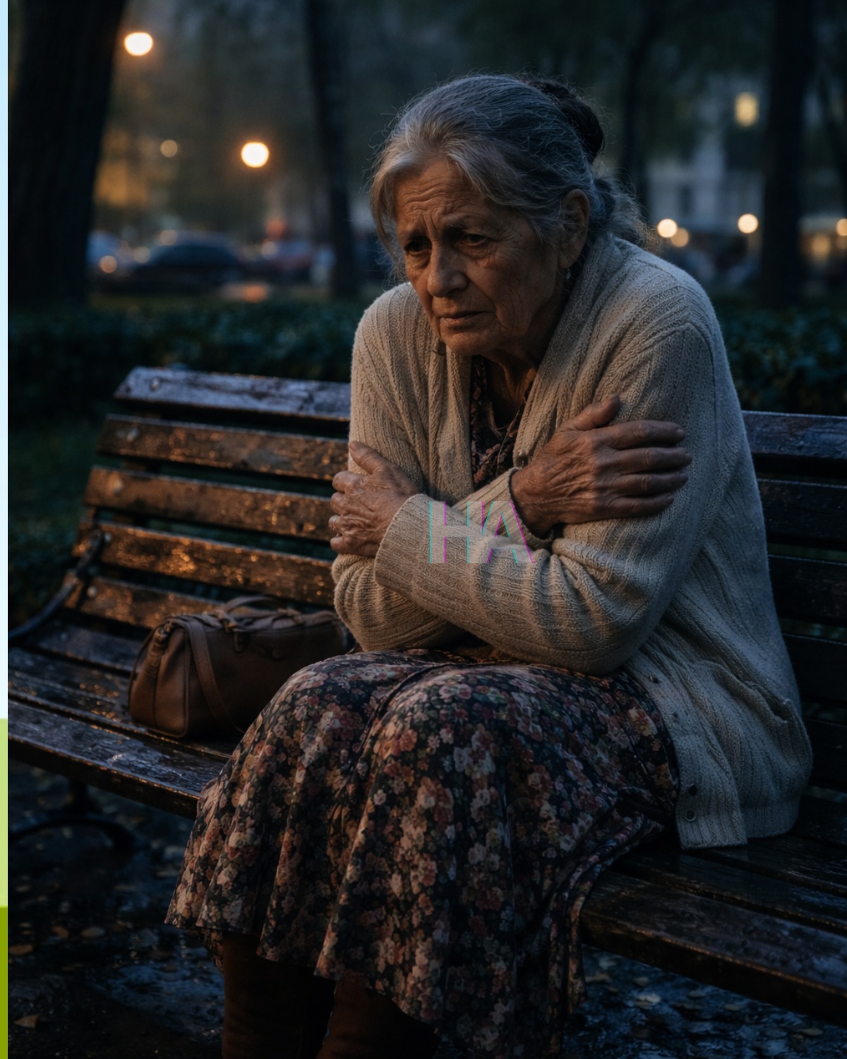 WRZUCIŁA TWOJĄ MATKĘ DO ZAMARZNIĘTEGO PARKU, ABY CHRONIĆ JEJ „ESTETYKĘ”… WIĘC ODWOŁAŁEŚ ŚLUB NA WIDZACH WSZYSTKICH GOŚCI I ODKRYŁEŚ, ŻE KOBIETA, KTÓRA ODDAŁA SWÓJ PŁASZCZ, MIAŁA SEKRET, KTÓRY ZMIENIŁ TWOJE ŻYCIE