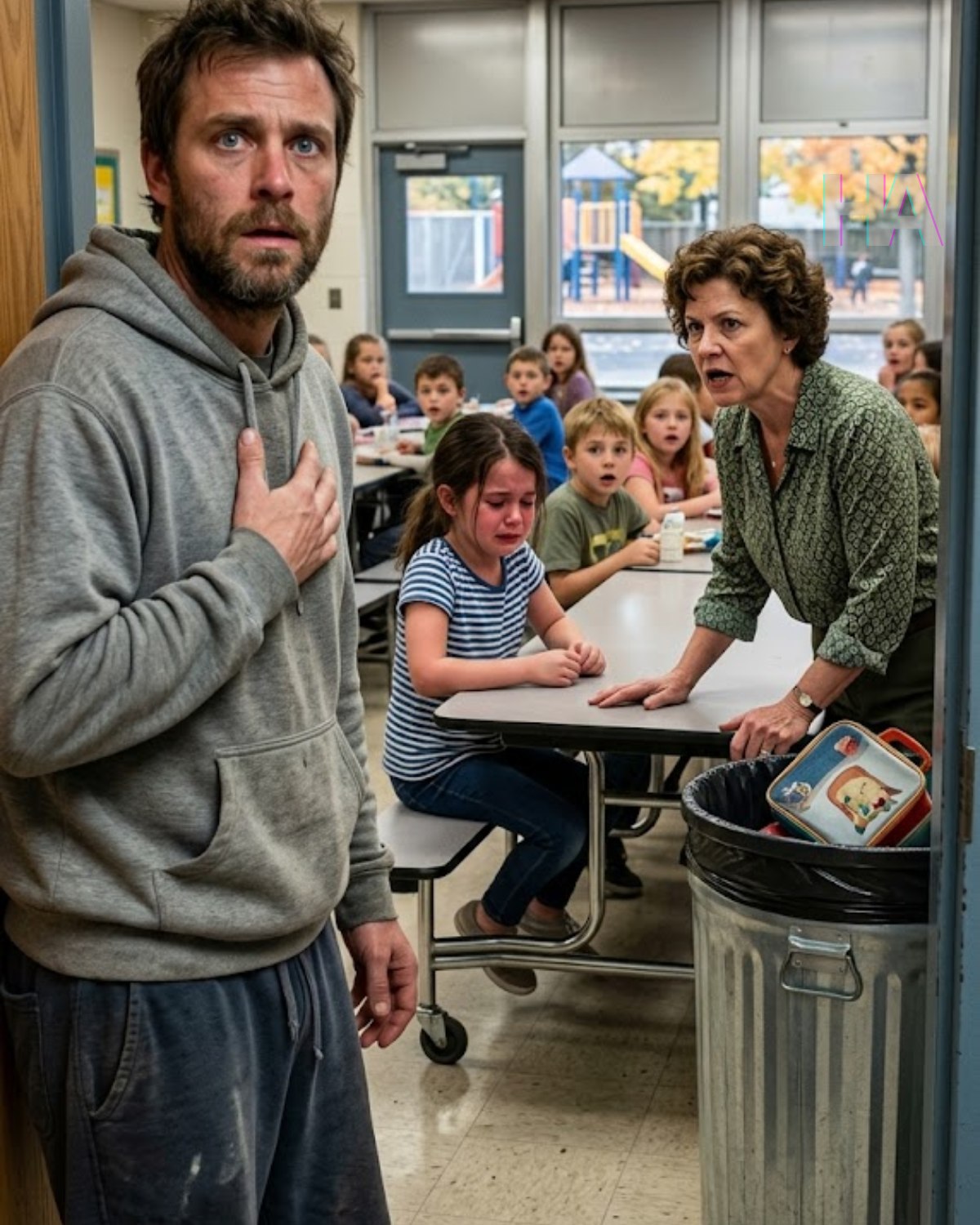 NAUCZYCIELKA WRZUCIŁA OBIAD TWOJEJ CÓRKI DO ŚMIECI I SYKNĄŁA: „NIE ZASŁUGUJESZ NA JEDZENIE”… NIE MIAŁA POJĘCIA, KIM NAPRAWDĘ JESTEŚ