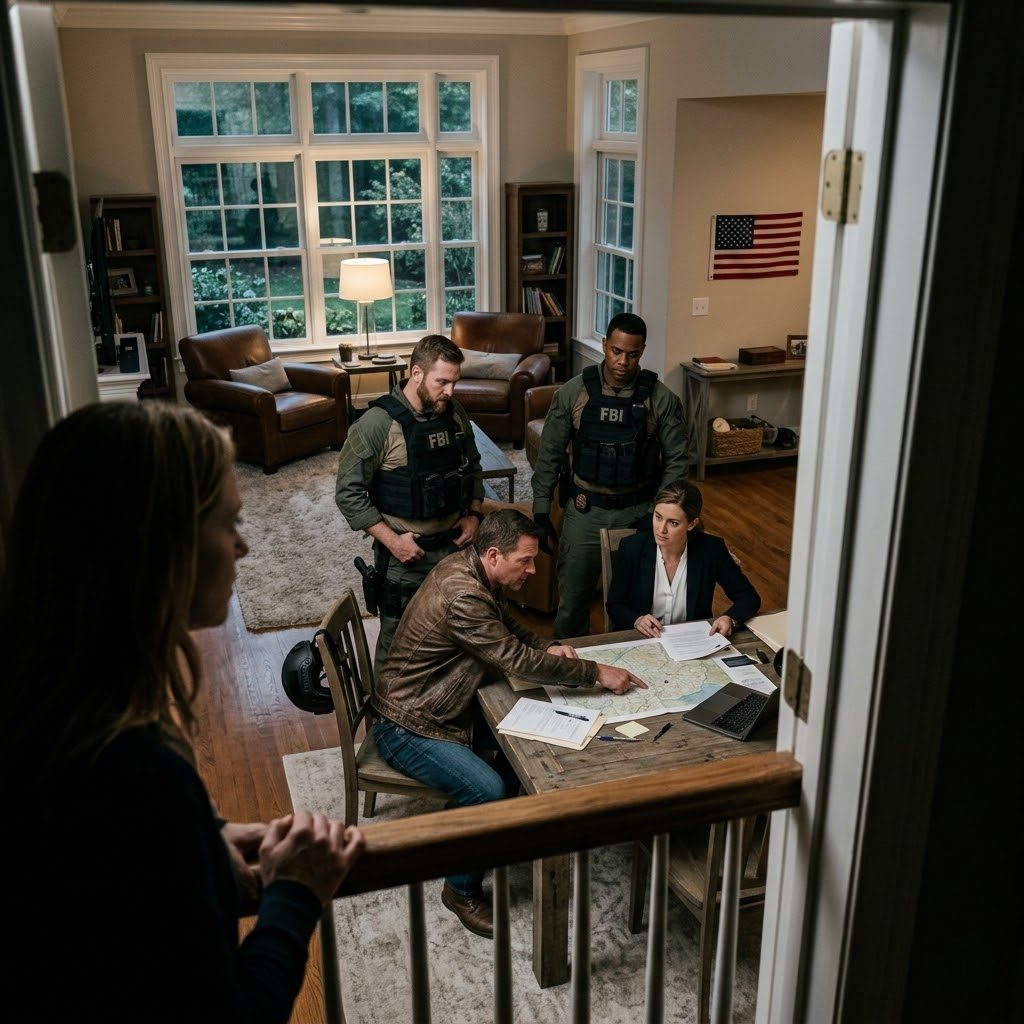 Mój mąż zadzwonił o północy — pracuje dla FBI — i kazał mi schować się na strychu.