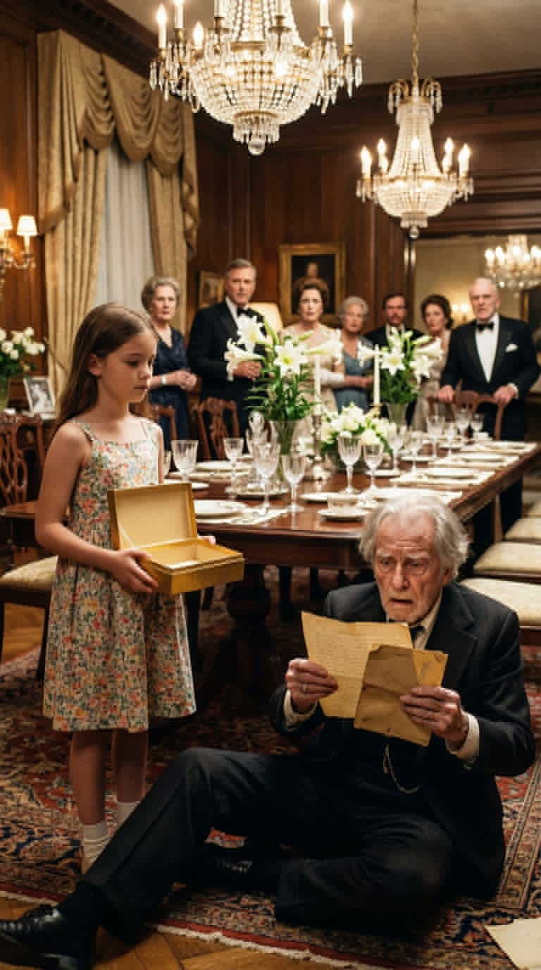 Na Wielkanoc moja córka otworzyła swój prezent – ​​puste pudełko. Ojciec roześmiał się: „Dzieci takie jak ona nie powinny niczego oczekiwać”. Moja siostra dodała: „Tak jak jej matka – nic niewarte”. Łzy napłynęły jej do oczu. Ale potem wyszeptała: „Dla ciebie też mam prezent, dziadku”. Otworzył je… i zbladł.