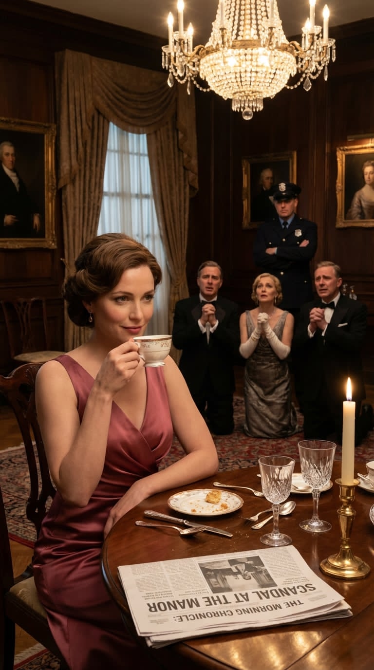 Moja rodzina wymazała mnie przez dziewięć lat – a potem weszła do mojej restauracji. Ojciec uśmiechnął się złośliwie: „Dajcie mi 50% udziałów… albo doprowadzę to miejsce do ruiny”. Wszyscy się śmiali, myśląc, że wciąż jestem dziewczyną, którą mogą gnębić. Nie podniosłam głosu. Powiedziałam tylko jedno zdanie – i wszystko, co uważali za swoją własność… legło w gruzach.