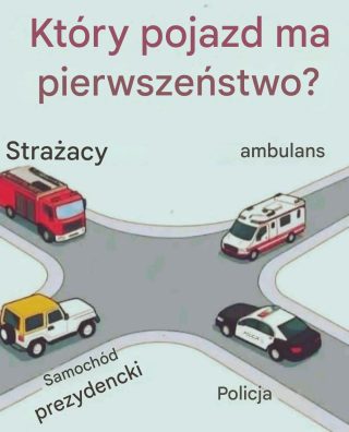 Który pojazd ma pierwszeństwo? Odpowiedź, która zaskakuje wielu kierowców