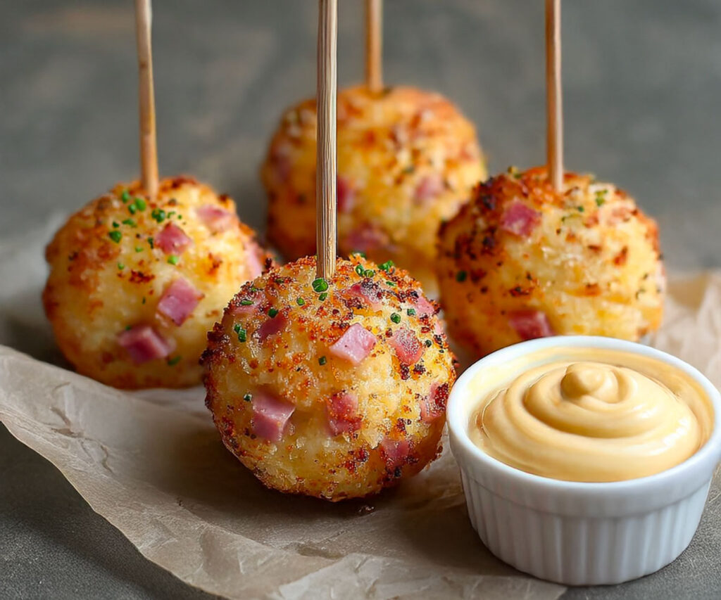 🧀 Pikantne cake pops z szynką i serem: Wykwintna i zabawna przystawka!