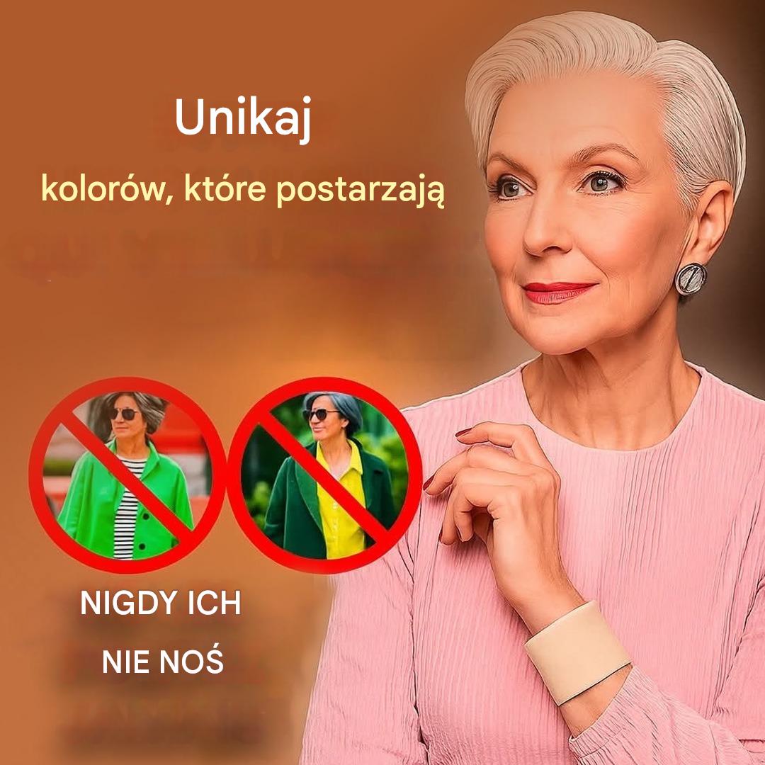 6 kolorów, które Cię postarzają (i które naprawdę do Ciebie pasują)