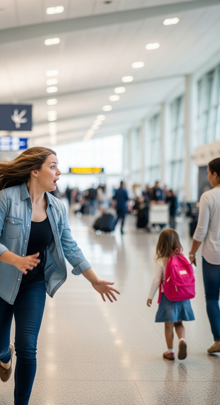 Wróciłam do domu i zastałam córkę i jej opiekunkę zaginionych. Serce mi stanęło, dopóki AirTag nie pokazał, że jest na lotnisku. Pobiegłam tam i znalazłam ją z moim byłym i jego matką, trzymającą bilety lotnicze. „Zabieramy ją na »leczenie«” – uśmiechnęła się matka mojego byłego. Zobaczyłam zbliżającą się policję lotniskową i powiedziałam głośno: „Panie policjancie, ci ludzie nie mają mojego pozwolenia na zabranie mojej córki”.