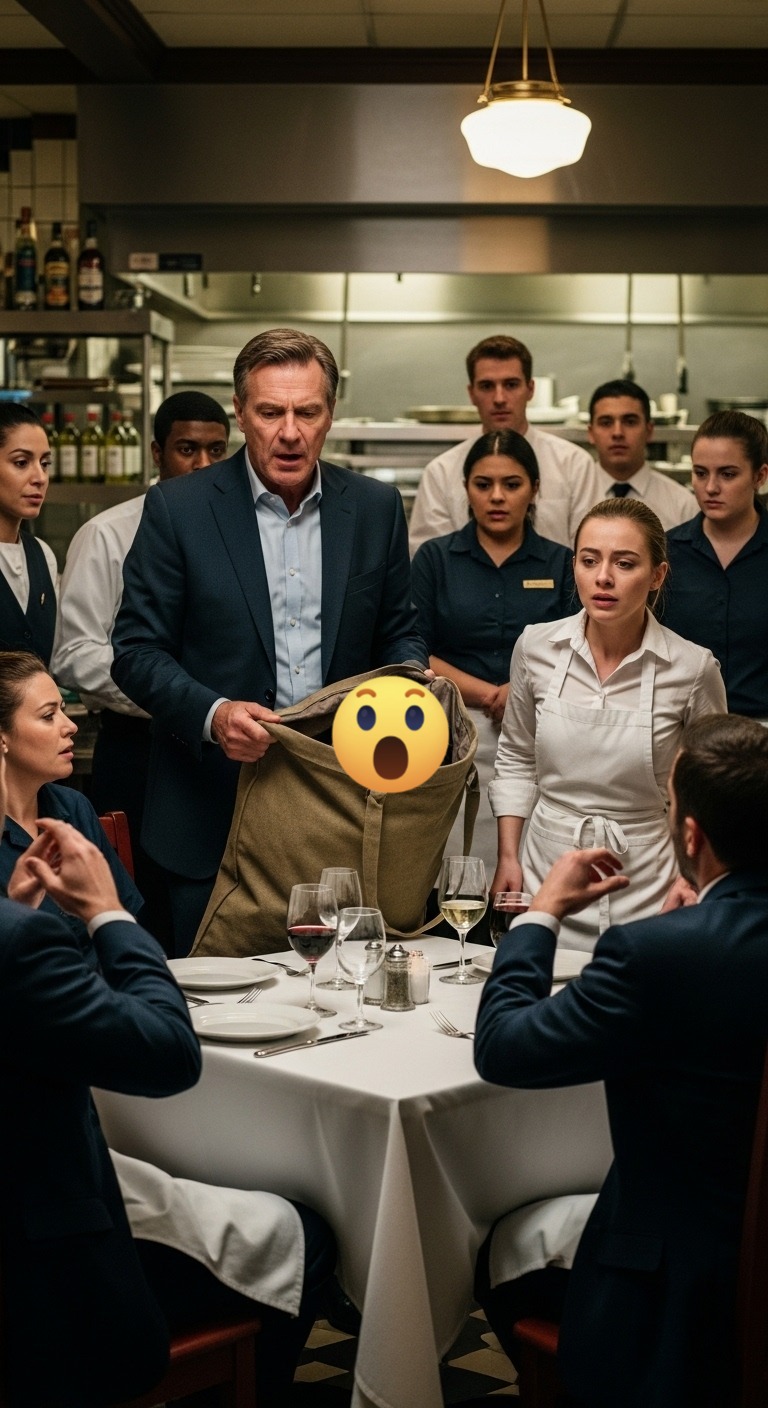 Szef zwalnia młodą zmywaczkę po oskarżeniu jej o kradzież — po czym otwiera jej torbę i rozpłakuje się