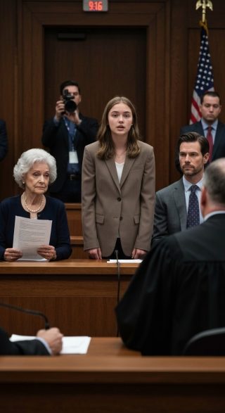 Kiedy moja córka zmarła, jej mąż zostawił ich dziecko na moim ganku z notatką: „Ona jest teraz twoim ciężarem”. Piętnaście lat później zaciągnął mnie do sądu, domagając się jej zwrotu. To, co wyjawiłam sędziemu, sprawiło, że żałował, że w ogóle się pokazał.