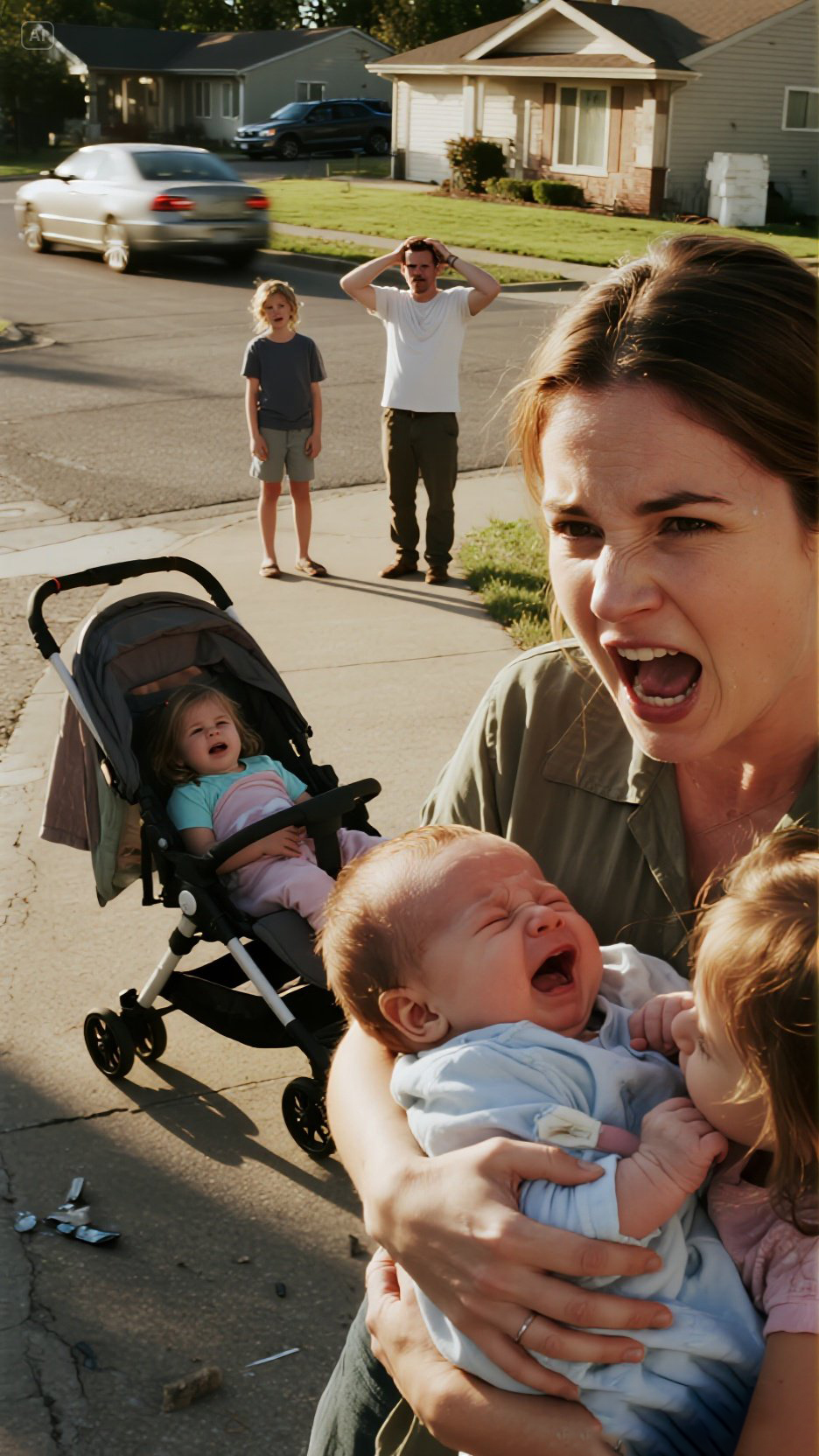 My Husband Let Our Baby Roll Into the Street. But the Truth I Saw on the Security Camera Was Much, Much Worse.