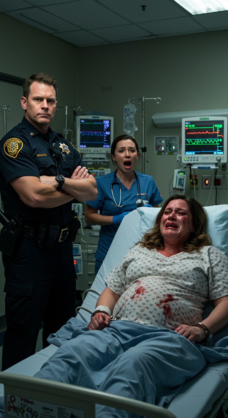 Na baby shower ogłosiłam imię mojego syna. Dwa tygodnie później moja szwagierka kazała mnie aresztować, twierdząc, że jestem obsesyjnie zafascynowana jej dzieckiem. Mój mąż „przyznał się” i zabrali mi dziecko tuż po porodzie. Ale w szpitalu zaczęłam krwawić. Funkcjonariusz zablokował drzwi do sali operacyjnej, twierdząc, że udaję. Nie wiedział, że pielęgniarka oddziałowa właśnie wcisnęła „nagrywanie” w telefonie.