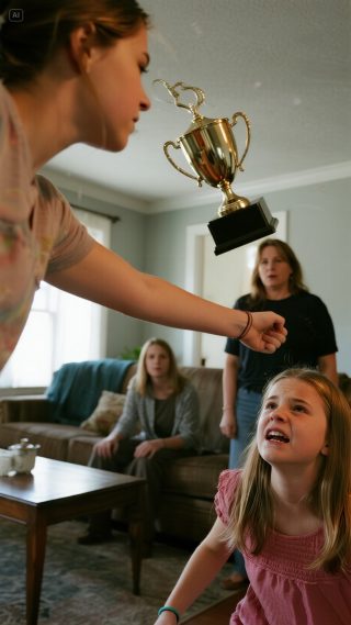 Moja adoptowana siostra kiedyś rzuciła mi w głowę moim trofeum z przedmiotów ścisłych, krzycząc: „Nie zasługujesz na to”. Zatruła mi nawet jedzenie, kiedy poszedłem na studia. Kiedy błagałem mamę o pomoc, powiedziała: „Nie pokazuj osiągnięć tam, gdzie Chloe może je zobaczyć”. A później warknęła: „Jeśli chcesz tego, co najlepsze dla swojej siostry, pomożesz jej się uleczyć”. Milczałem. To było osiem lat temu. W Święto Dziękczynienia… wróciła na mój trawnik, krzycząc, że „znów zraniłem Chloe”.