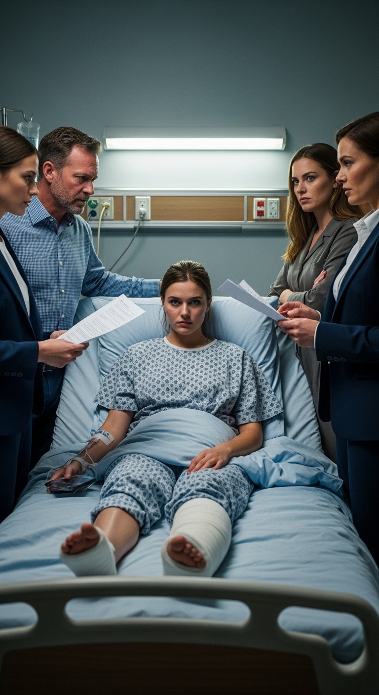 W szpitalu tata zostawił mnie na stole operacyjnym, żebym pobiegła do siostry, która miała problemy w pracy. „Przestań dramatyzować, Claire teraz mnie bardziej potrzebuje”. Ale kiedy wrócił, stanął twarzą w twarz z czymś, czego nigdy sobie nie wyobrażał.