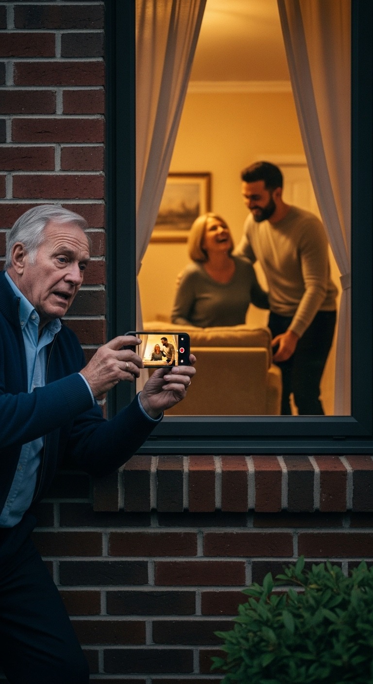 Poszedłem odwiedzić zięcia i zobaczyłem samochód mojej żony przy jego bramie. Oto, co usłyszałem…