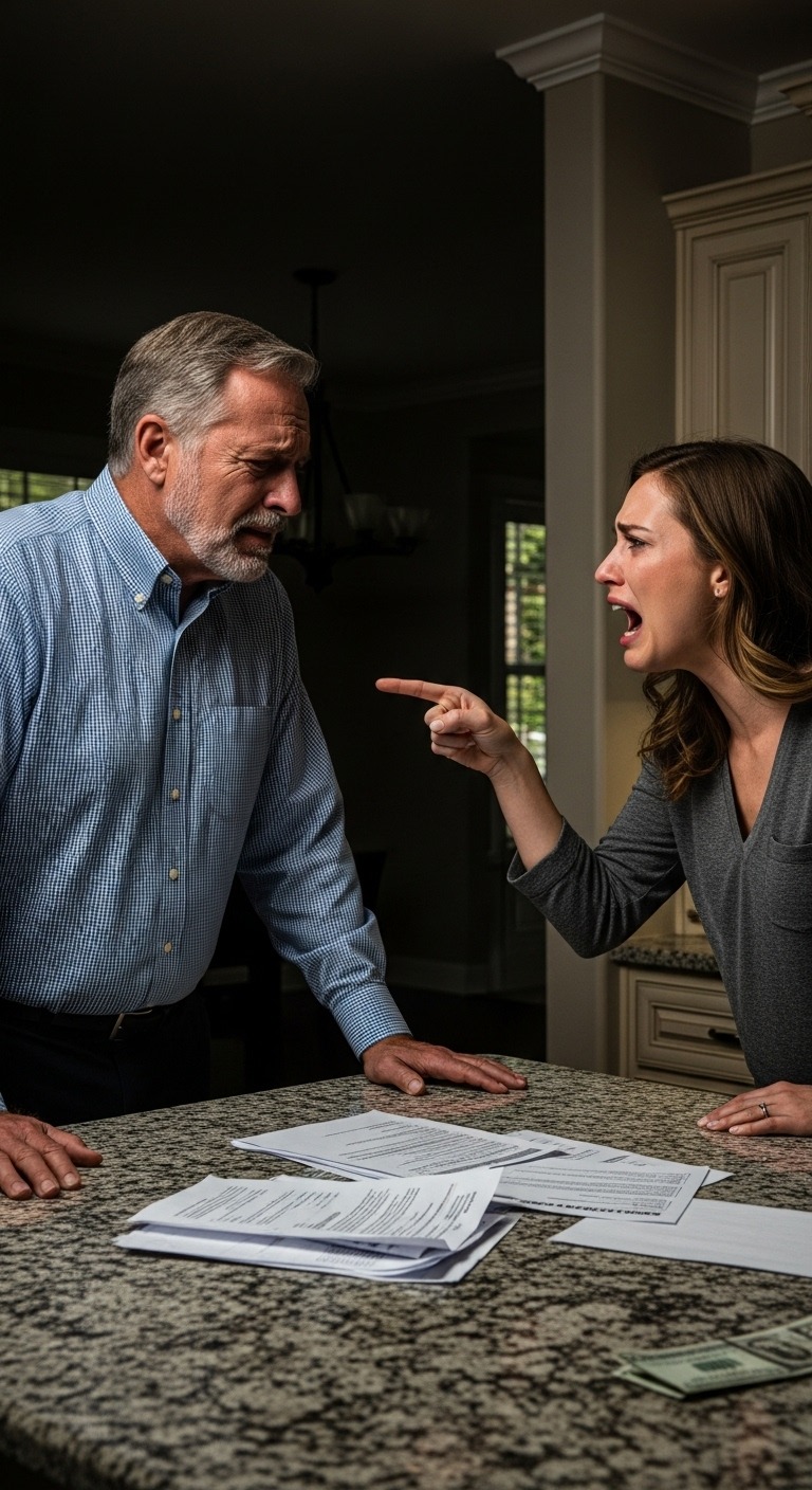 Moja córka nazwała mnie kłamcą i groziła, że ​​wezwie policję, kiedy próbowałem uratować ją przed długami hazardowymi męża. Krzyczała na mnie, żebym się wynosił z „jej domu”. Nie wiedziała, że ​​jako współpodpisujący jej kredyt hipoteczny, mam moc, by zrobić coś, czego nigdy by się nie spodziewała…