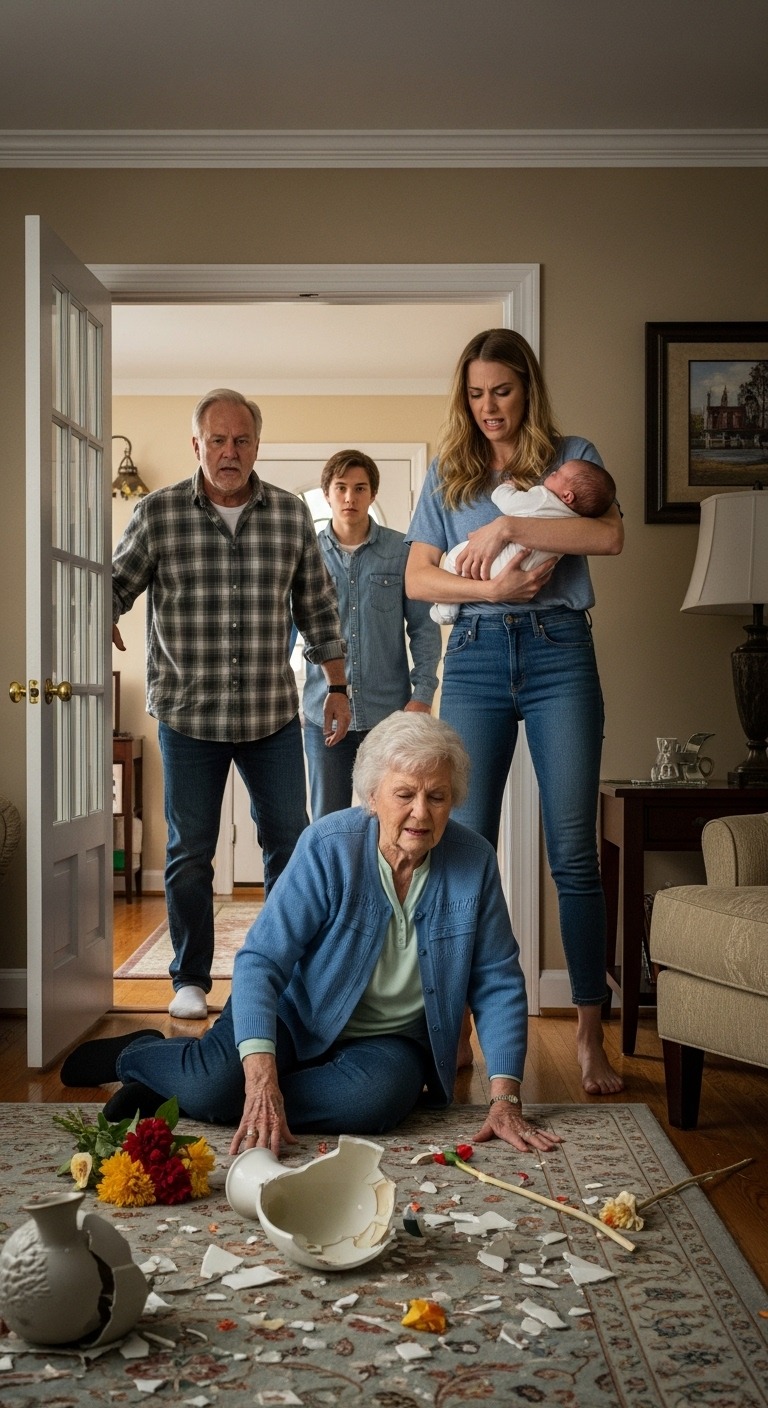 Mój syn i jego żona mieszkali w naszym domu od 8 lat. Kiedy urodziło się dziecko, moja synowa odepchnęła moją żonę i krzyknęła: „Nie dotykaj go, jesteś nieczysty!”. Serce mi się ścisnęło. Zadzwoniłem do syna i powiedziałem trzy słowa, które odebrały im mowę. Ona się tego nie spodziewała.