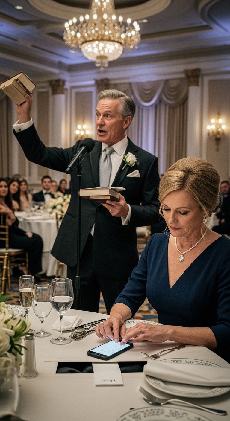 Na ślubie mojego syna czułam, że coś jest nie tak z panną młodą. Kiedy ksiądz zapytał, czy ktoś ma zastrzeżenia, drzwi kościoła otworzyły się gwałtownie. Weszła kobieta. To była sędzia. Spojrzała na pannę młodą i powiedziała: „Mam zastrzeżenia”.