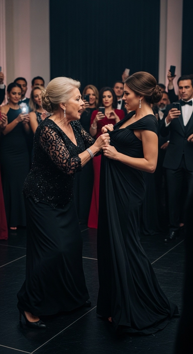 Na przyjęciu rocznicowym teściowa oskarżyła mnie o kradzież biżuterii. Kiedy zaprzeczyłam, ona i szwagierka rzuciły się na mnie, krzycząc: „Przeszukajcie ją! To ona jest złodziejką!”. Zerwały ze mnie sukienkę na oczach 200 gości. Wywleczona na zewnątrz, wykonałam jeden telefon, który zmienił wszystko na zawsze.