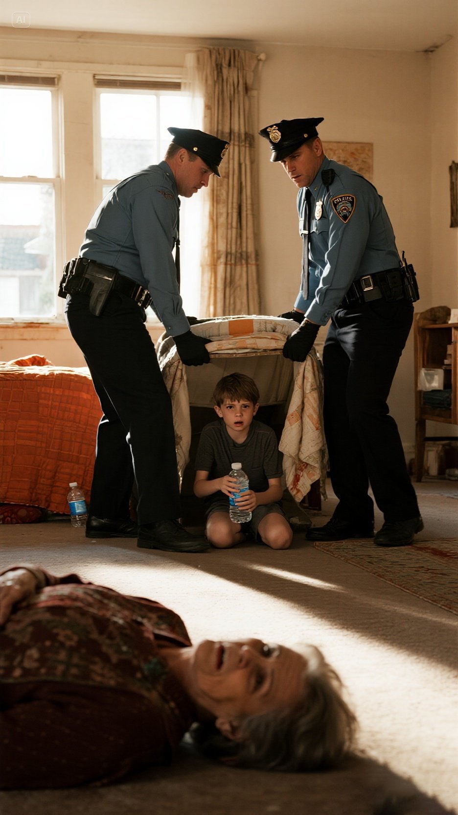 Mój syn nie odbierał telefonu od dwóch tygodni, więc bez ostrzeżenia poszedłem do jego domu. Gdy tylko wszedłem do środka, zauważyłem ruch pod łóżkiem wnuka. Kiedy policja je zastała, to, co odkryli, zamarło w szoku. Bo…