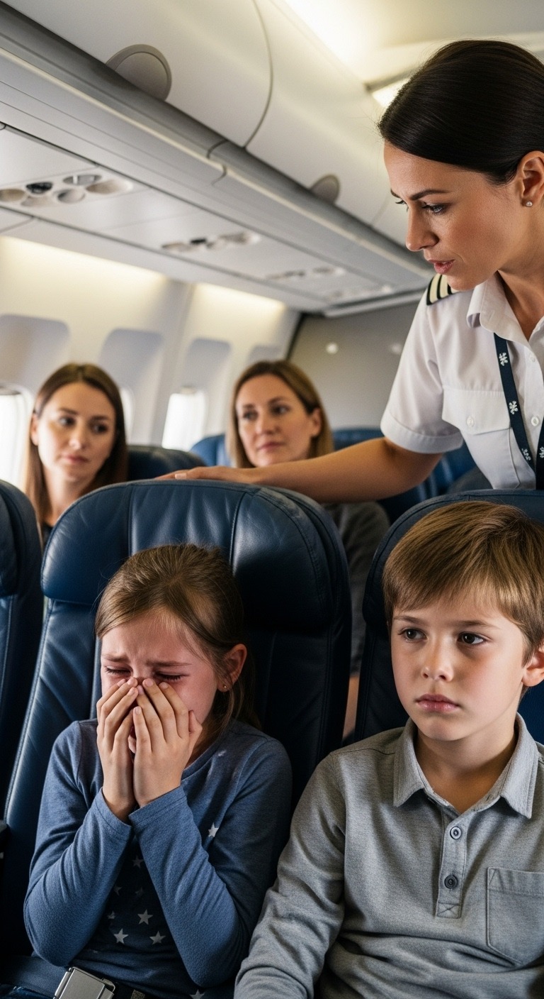 W samolocie kobieta obraziła mnie, nazywając „śmieciem z przyczepy”. Rozpłakałem się z powodu publicznego upokorzenia. Jednak stewardesa zareagowała w nieoczekiwany sposób, co sprawiło, że kobieta pożałowała swojego okrucieństwa.