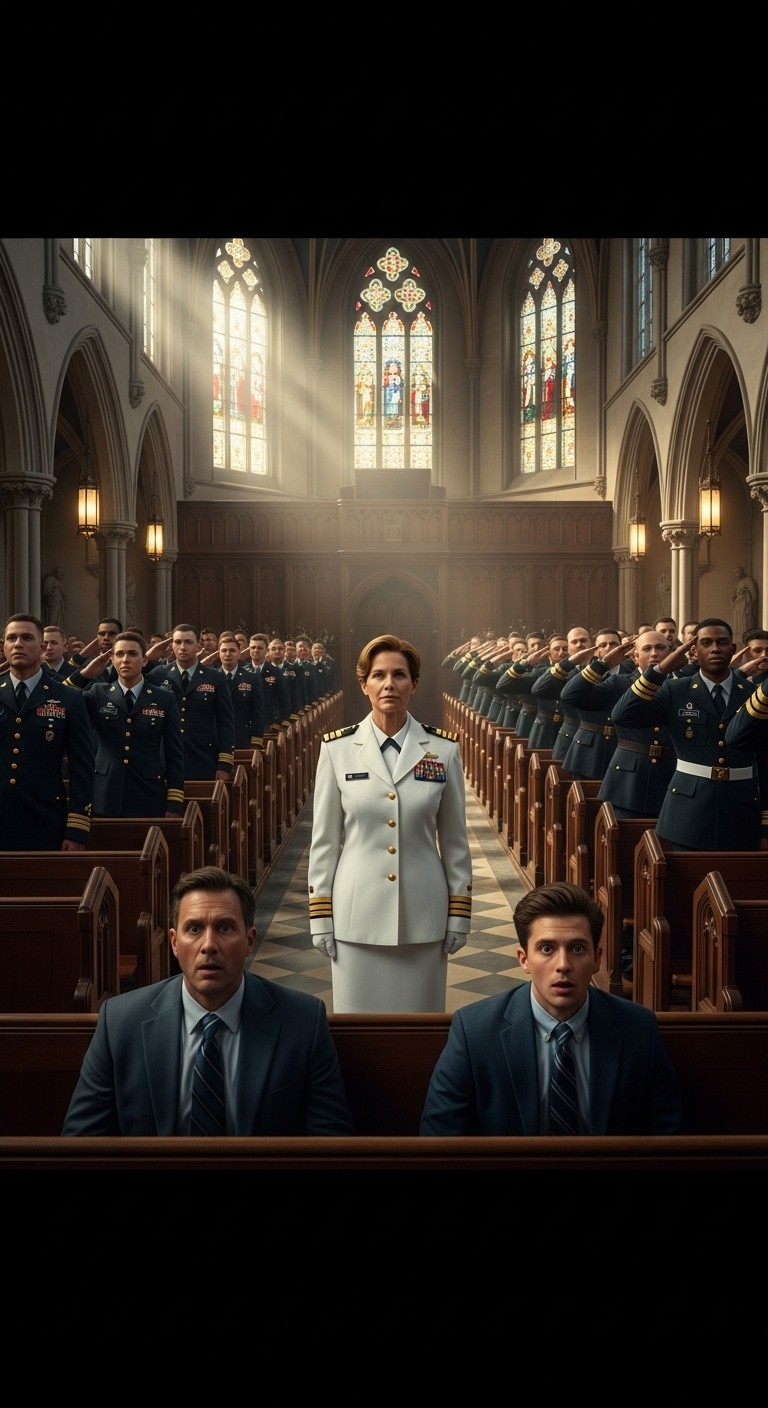 Tata napisał mi SMS-a: „Nie waż się zakładać tego śmiesznego kostiumu”. Mój brat tylko się roześmiał. „Spokojnie, to tylko Halloween”. Ale kiedy wszedłem do pokoju, na moich ramionach zabłysły cztery srebrne gwiazdki. Każda rozmowa zamarła. Wtedy rozległ się grzmiący głos dowódcy: „Admirał na pokładzie!”. Twarz taty zbladła. Jego ostrzegawczy tekst nagle wydał się bardzo mały.