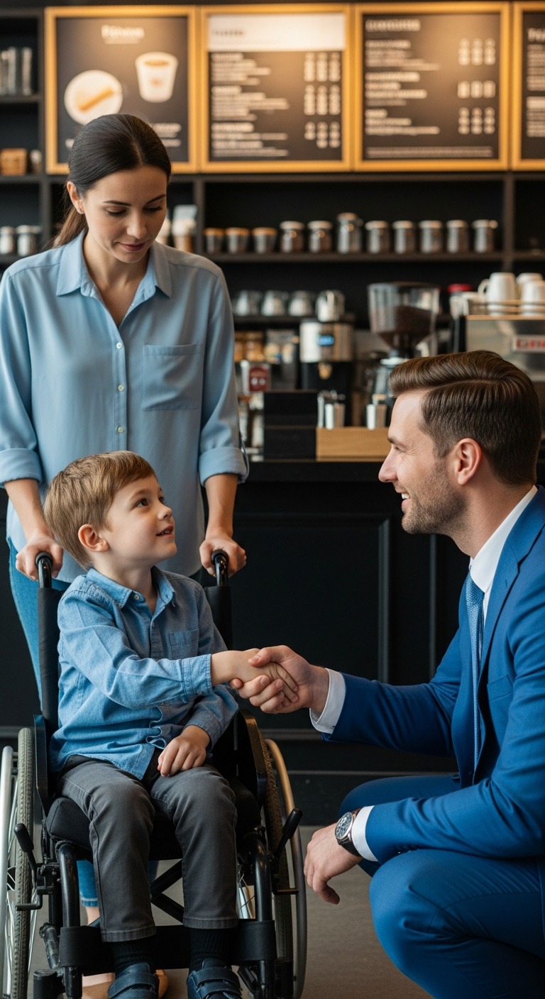Poszedłem na randkę w ciemno, a ona pojawiła się z synem na wózku inwalidzkim. „Przyprowadziłam go, żebyś wyszedł wcześniej” – powiedziała. Uśmiechnąłem się tylko i pokazałem jej nagranie meczu koszykówki mojej córki na wózkach inwalidzkich. Żadne z nas nie wiedziało, że nasza przeszłość jest już połączona – tajemnicą, która wkrótce miała wyjść na jaw.