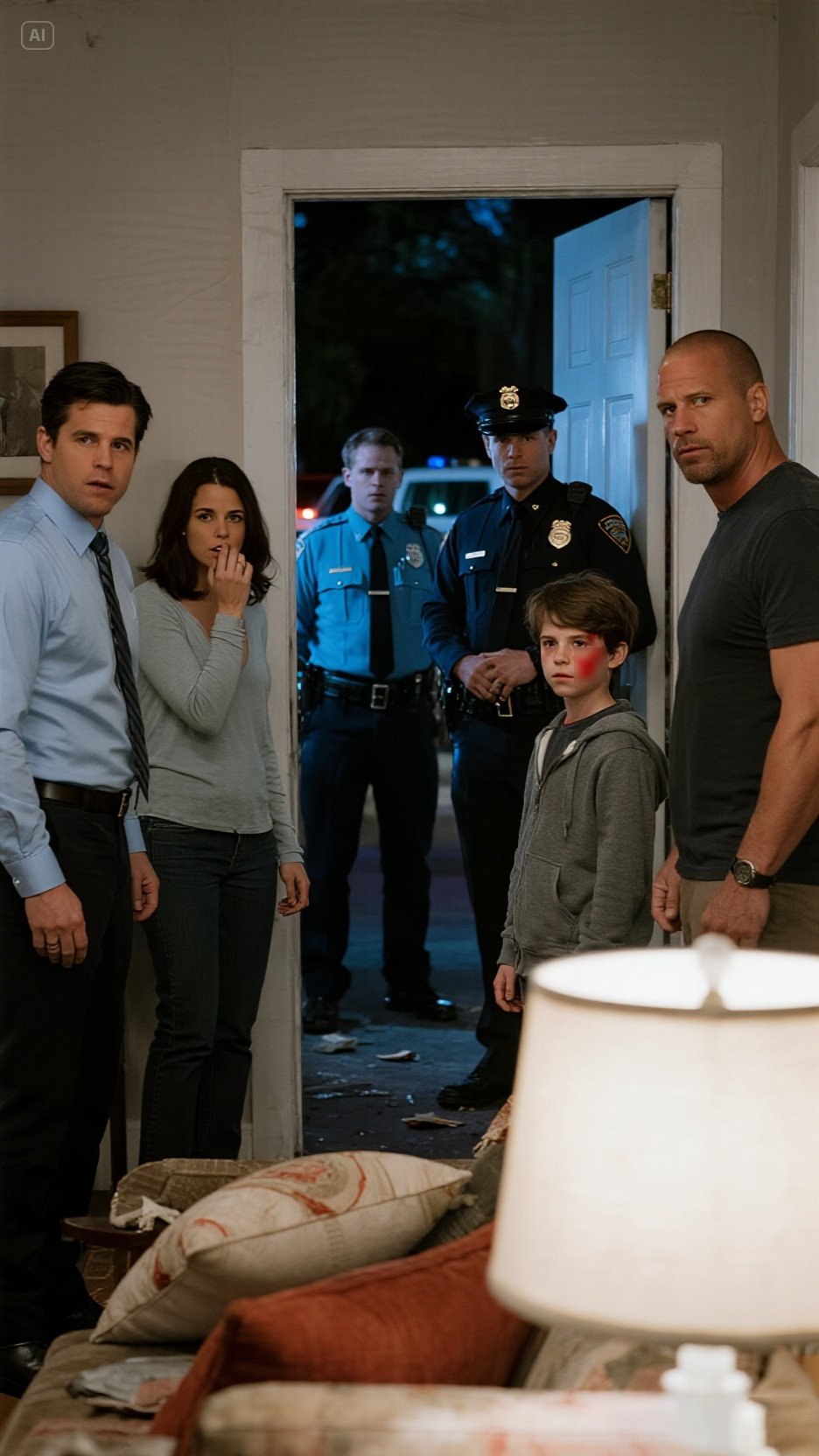 Sąsiad potajemnie przysłał mi filmik. Na nim partner mojej żony znęcał się nad moim synem, a ona stała tam z uśmiechem. „Zadzwoń do taty” – zadrwił. „Niech usłyszy twój płacz – nie może ci pomóc z odległości tysiąca mil”. Syn zadzwonił do mnie, szlochając. Nie spanikowałem. Powiedziałem po prostu: „Koleś, wyjdź na zewnątrz. Już jadę”. Wziąłem urlop i złapałem pierwszy samolot do domu. A kiedy jej chłopak – mężczyzna, który uważał się za nietykalnego – zobaczył, z kim wszedłem… Wszystko się zmieniło.