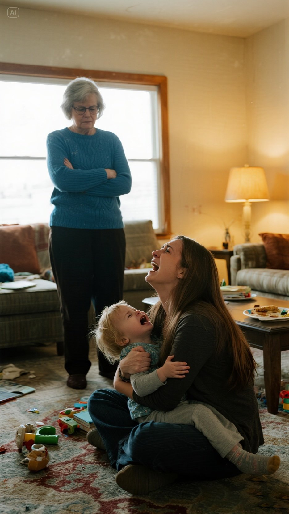Moja mama zabrała dzieci na spacer, a kiedy moja sześcioletnia córka sięgnęła po inhalator, wyrwała mu go i wrzuciła do rzeki. „Przestań tego używać, zaczerpnij świeżego powietrza” – powiedziała. W domu moja córka ledwo oddychała i zemdlała. W szpitalu przekazali mi tę nowinę… i podjęłam decyzję, która zmieniła wszystko.