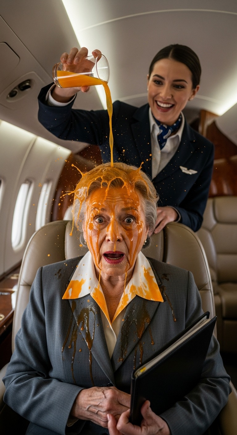 Kiedy główna stewardesa oblała mnie i moje dokumenty federalne sokiem pomarańczowym, parsknęła śmiechem. Sięgnąłem po odznakę. Nie miała pojęcia, że ​​właśnie oblała sokiem osobę, która miała prawo uziemić ich wielomilionowy samolot.