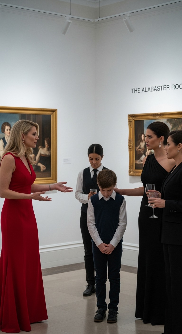 Moja ciotka upokorzyła mojego syna na gali i próbowała kazać mu „czekać w holu”. Nie wiedziała, że ​​jestem właścicielką całej galerii.