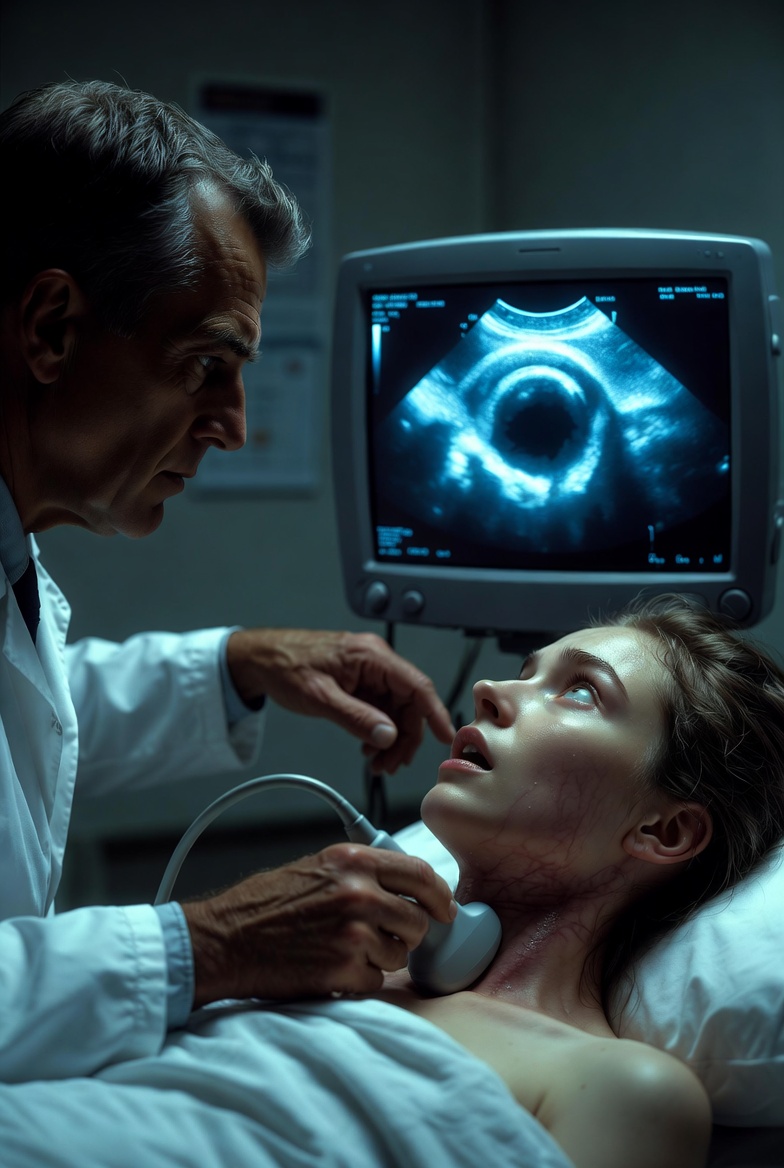 Poszłam do nowego internisty na badanie tarczycy. Zmarszczył brwi i zapytał, kto mnie wcześniej leczył. Odpowiedziałam: „Mój ojciec. To lekarz”. Na chwilę zamilkł, a potem powiedział poważnie: „Musimy natychmiast wykonać kilka badań. To, co widzę, nie powinno tam być”.