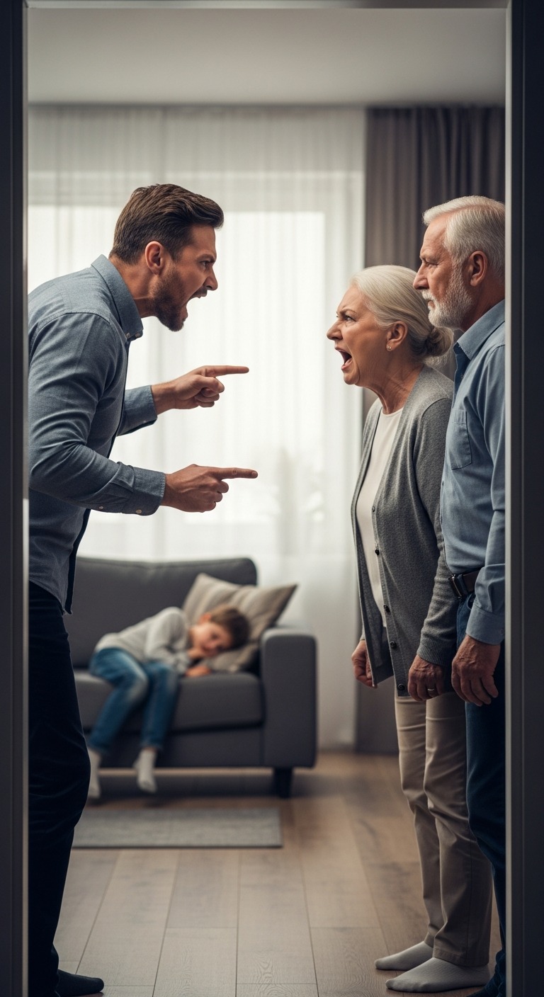 Moja macocha uderzyła mojego 4-letniego syna za to, że powiedział, że będzie na naszym ślubie. „On nie jest rodziną!” – krzyknęła. Na rozprawie, kiedy odtworzono nagranie jej molestowania, mój ojciec wziął ją za rękę na znak wsparcia. Spojrzałam na niego i powiedziałam: „Wybrałeś potwora”.