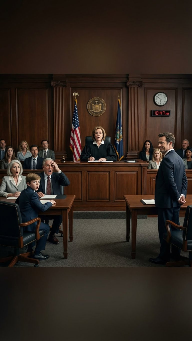 „W końcu zamykamy twój żenujący interes” – oznajmił mój brat w sądzie. Moi rodzice skinęli głowami z aprobatą. Stałem w milczeniu. Sędzia podniósł wzrok. „Czekaj. To ta firma, która właśnie zapewniła sobie kontrakt obronny na 89 milionów dolarów? Muszę zobaczyć…”