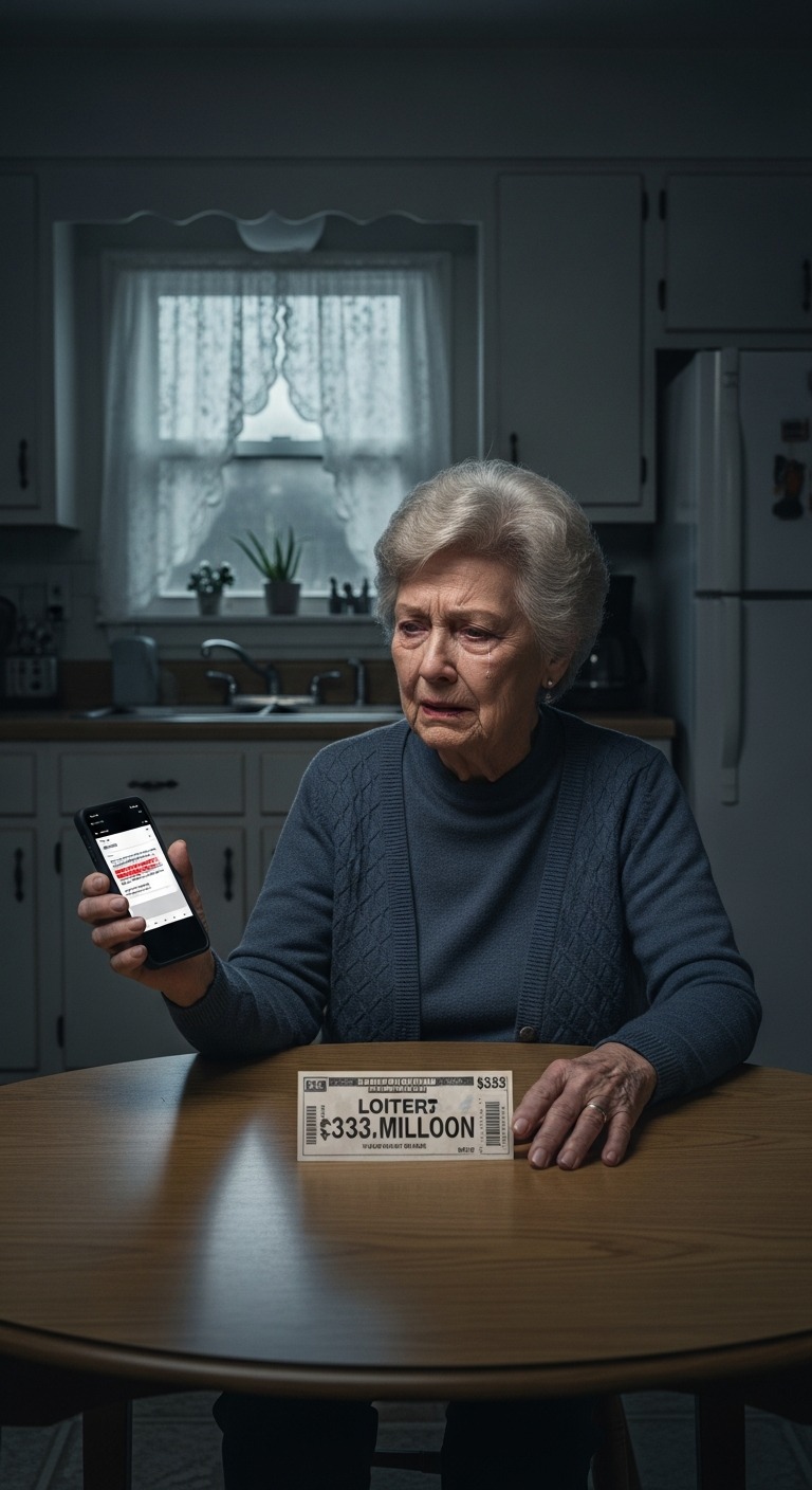 Wygrałem 333 miliony dolarów na loterii. Po latach traktowania jak ciężar, wystawiłem rodzinę na próbę – zadzwoniłem, mówiąc, że potrzebuję pieniędzy na leki. Mój syn po prostu mnie zablokował. Córka powiedziała po prostu: „Sam się tym zajmij. Nie mój problem, jesteś chory”. Ale mój 20-letni wnuk przejechał 640 kilometrów za ostatnie 500 dolarów. To, co zrobiłem później, zmieniło wszystko.